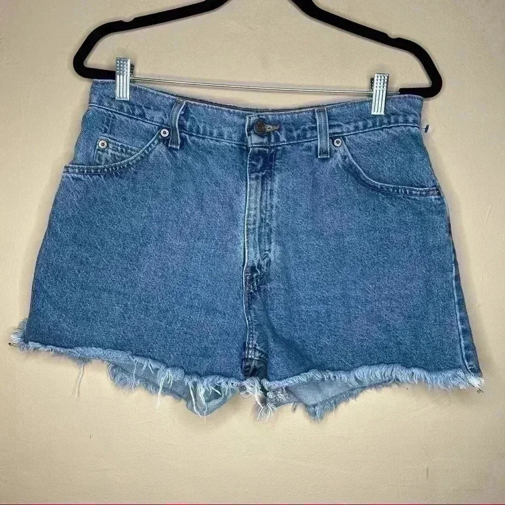Levis Womens 554 Jean Short Sz 13